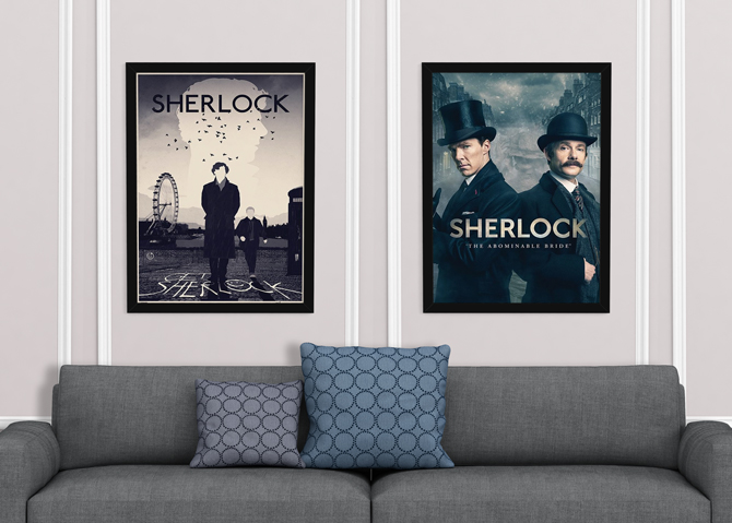Sherlock - London and The Abominable Bride Posters; 5,99 € each
