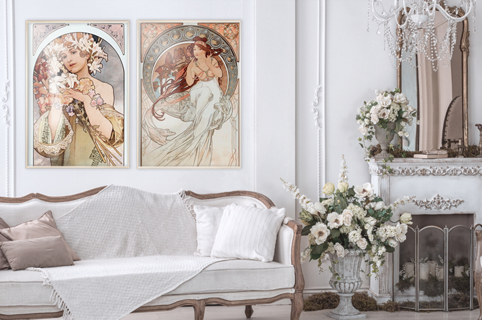 Traditional style: For admirers of the classical Art