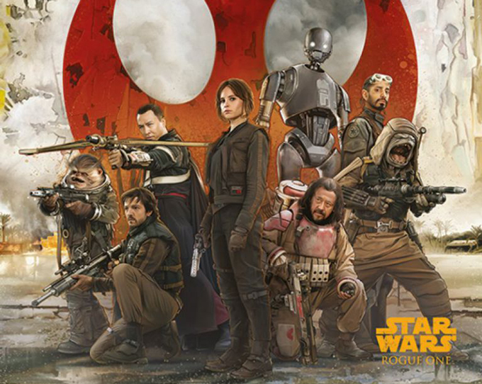 Rouge One: Star Wars Story - Rebels-juliste, 4,79€