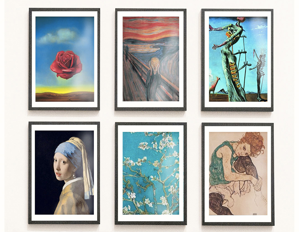 Έμπνευση: Διάσημοι ζωγράφοι στο σπίτι σας