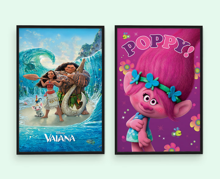 Plakaty z filmów "Trolle" i "Vaiana: Skarb oceanu" za 17,90 zł! Plakaty z filmów "Trolle" i "Vaiana: Skarb oceanu" za 17,90 zł!