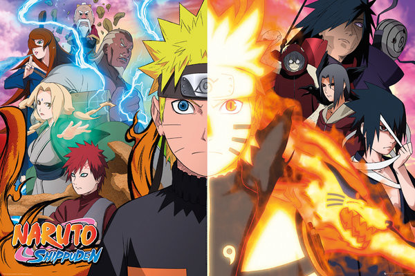 Naruto Shippuden – Split Poster; każdy za 17,90 zł