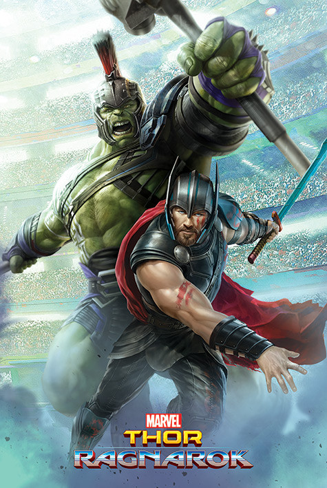 Plakat Thor: Ragnarok - Thor And Hulk za 17,90 zł