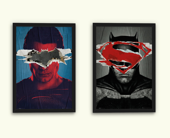 Plagát Batman vs. superman - Batman Teaser, Superman Teaser, cena za 1 ks: 5,99 €